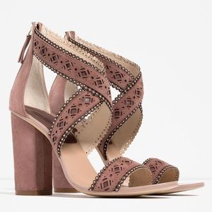 Zara heels sandals